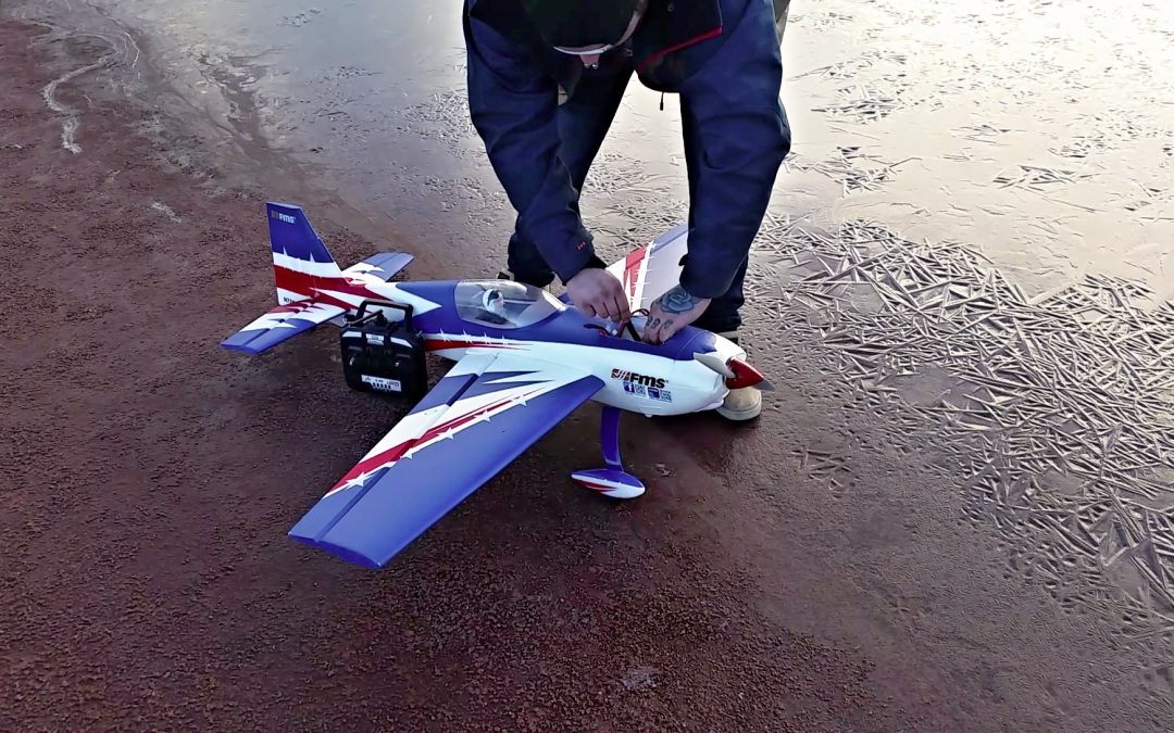 Test flygning FMS Extra 300